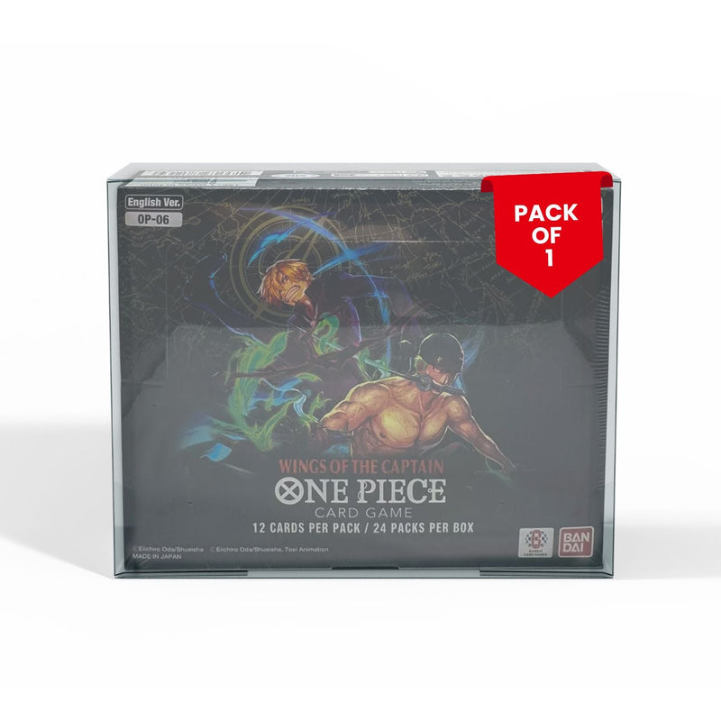 One Piece Booster Box EVORETRO PET Protectors (English, OPP 4-6, 0.40mm)-14