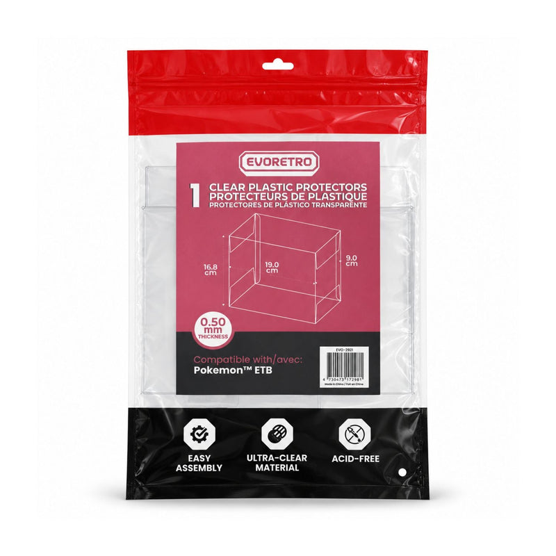 EVORETRO Case Protector for Pokemon ETB PET-12