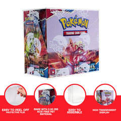 Pokemon Booster Large Box PET Protector Soft Crease 0.50 MM-12