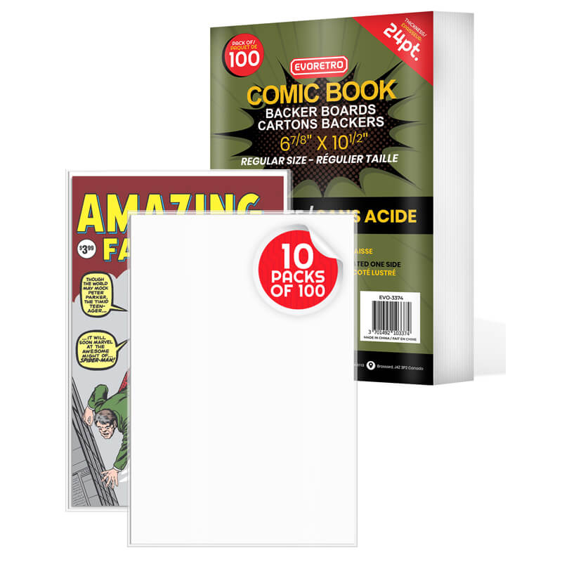Regular Comic Book Backer Boards Size-7