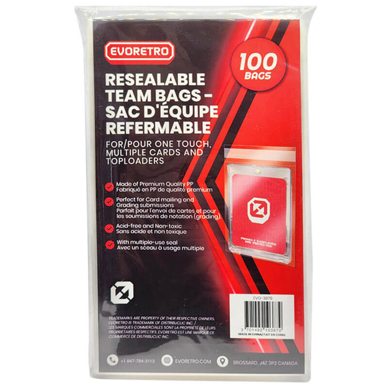 EVORETRO Team bag for cards Team good for Shipping Sport card, Pokemon or TCG-1