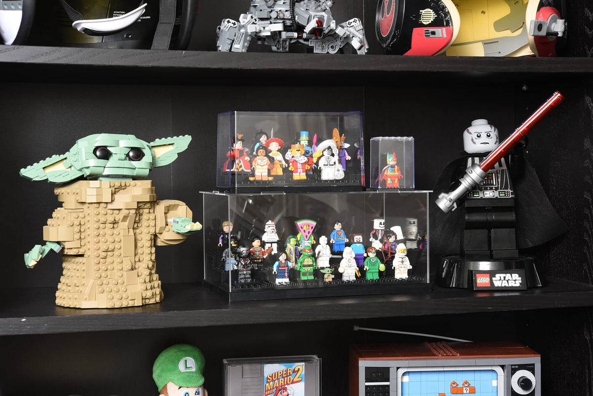 Lego Mini-figurine EVORETRO Display Case-5