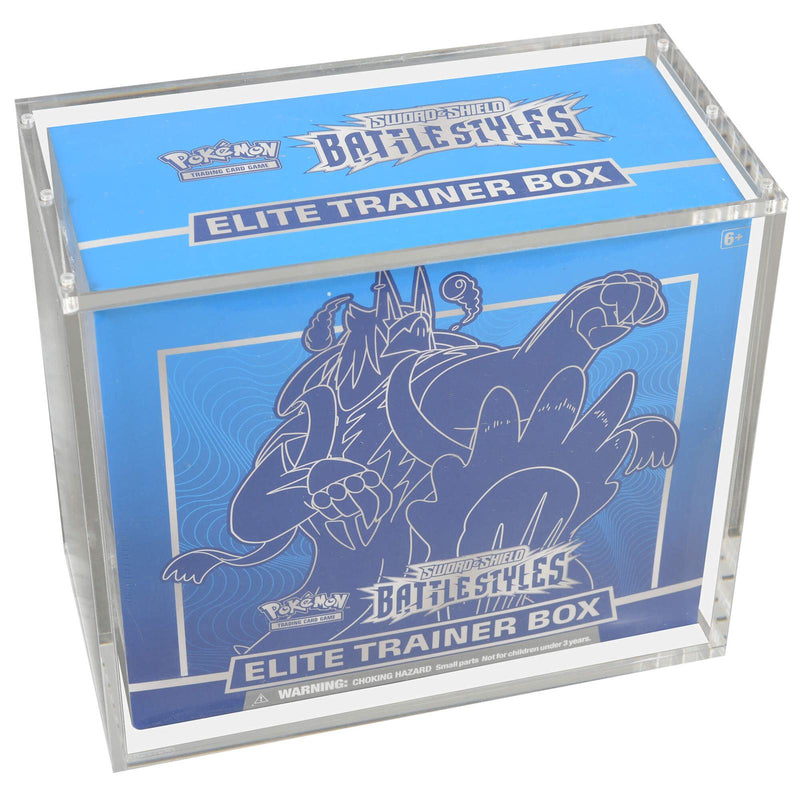 1x EVORETRO Acrylic Case for Pokemon ETB with Magnetic Lid-2