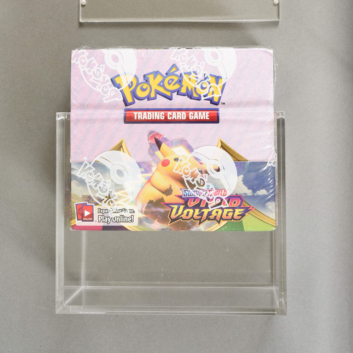 EVORETRO Acrylic Case for Pokemon Booster Box with Magnetic Lid Pack of 1-7