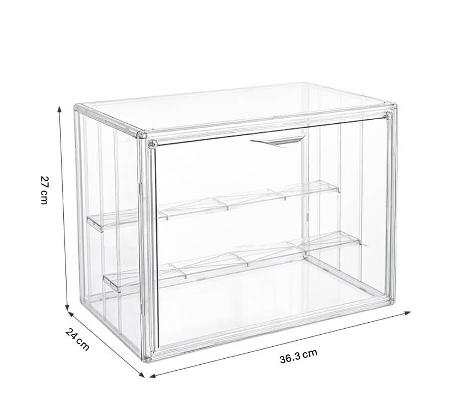 Stackable Collectible Display Box with Magnetic Closure Shoes Box-1