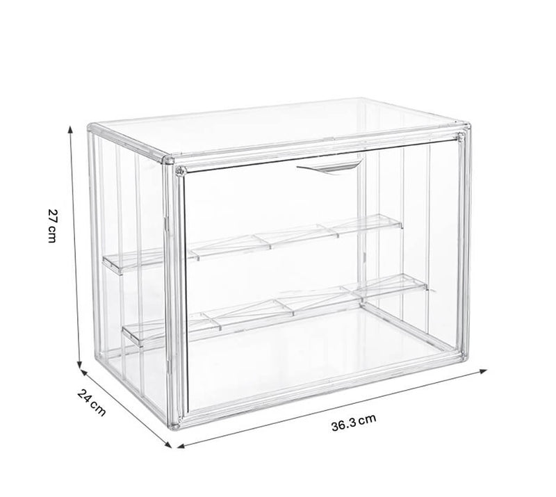 Stackable Collectible Display Box with Magnetic Closure Shoes Box-1