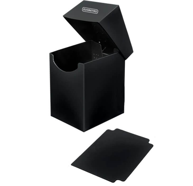 EVORETRO Plastic Deck Box fit 100 card good for Commander-2