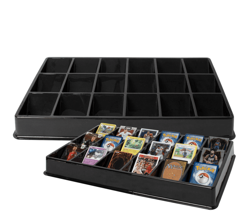 EVORETRO Card Sorting Tray – 18 Slots (Pack of 5)-5
