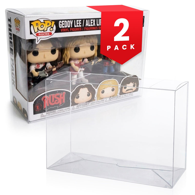 Funko Pop 2 Single Pop Wonderwoman EVORETRO PET Protector 0.35MM-1