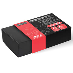 EVORETRO Magnetic Card Deck Storage Box - Holds 1800 Cards-4
