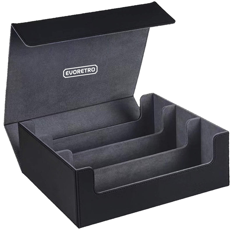 EVORETRO Magnetic Card Deck Storage Box - Holds 1800 Cards-5