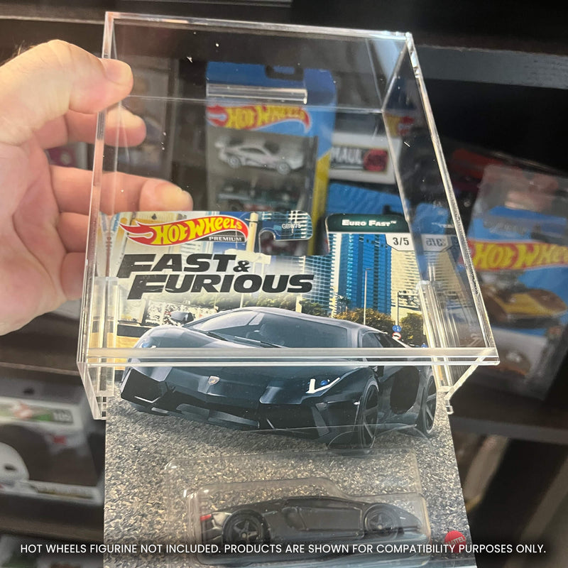 EVORETRO Acrylic Protector Case for Hot Wheels Premium, Pack of 2-2