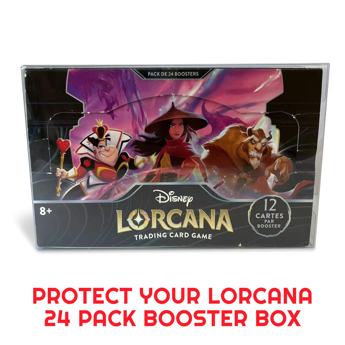 Protector for Lorcana 24 pack booster pack of 5-6