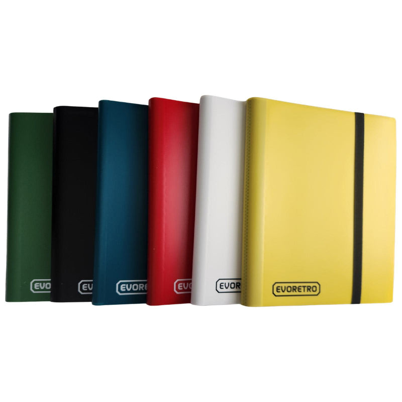 EVORETRO 9 Pocket Card Flex Portfolio | 360 Card Collector Folio Binder-1