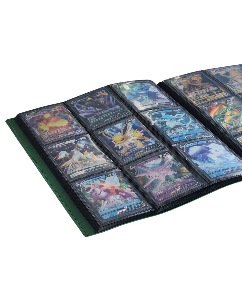 EVORETRO 9 Pocket Card Flex Portfolio | 360 Card Collector Folio Binder-2
