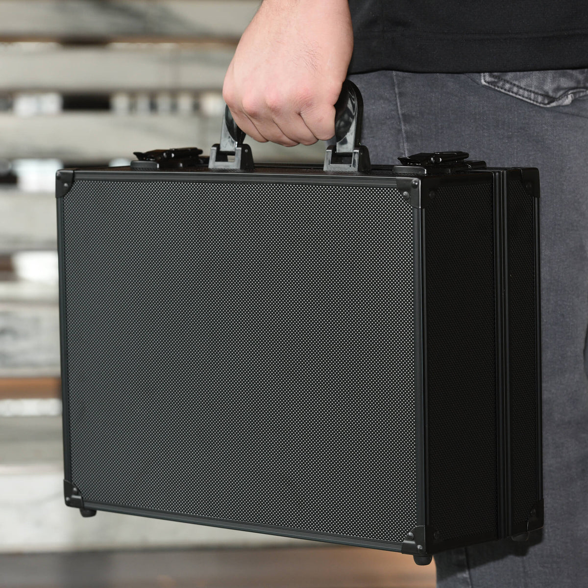 EVORETRO Toploader Card Storage Box for 140 Magnetic Case & 600 Toploader Combination Lock-9
