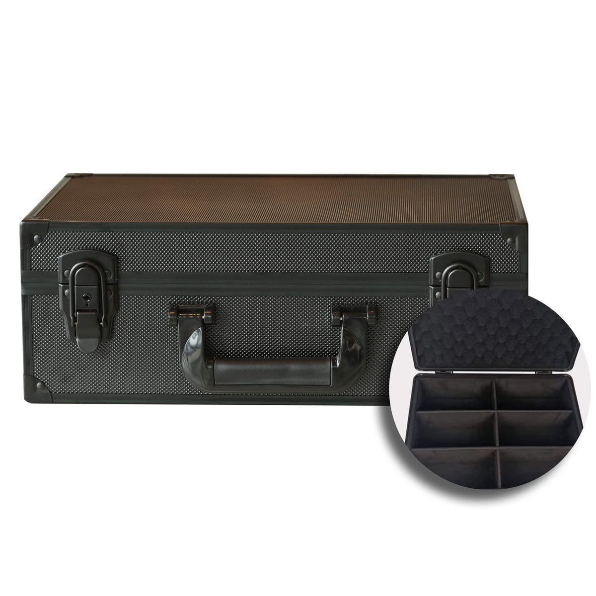 EVORETRO Toploader Card Storage Box for 140 Magnetic Case & 600 Toploader Combination Lock-11