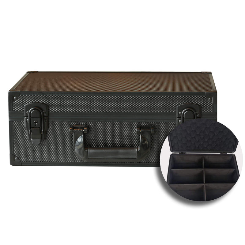 EVORETRO Toploader Card Storage Box for 140 Magnetic Case & 600 Toploader Combination Lock-11