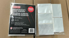 EVORETRO Premium Soft Card Sleeves - Pack of 1000-2