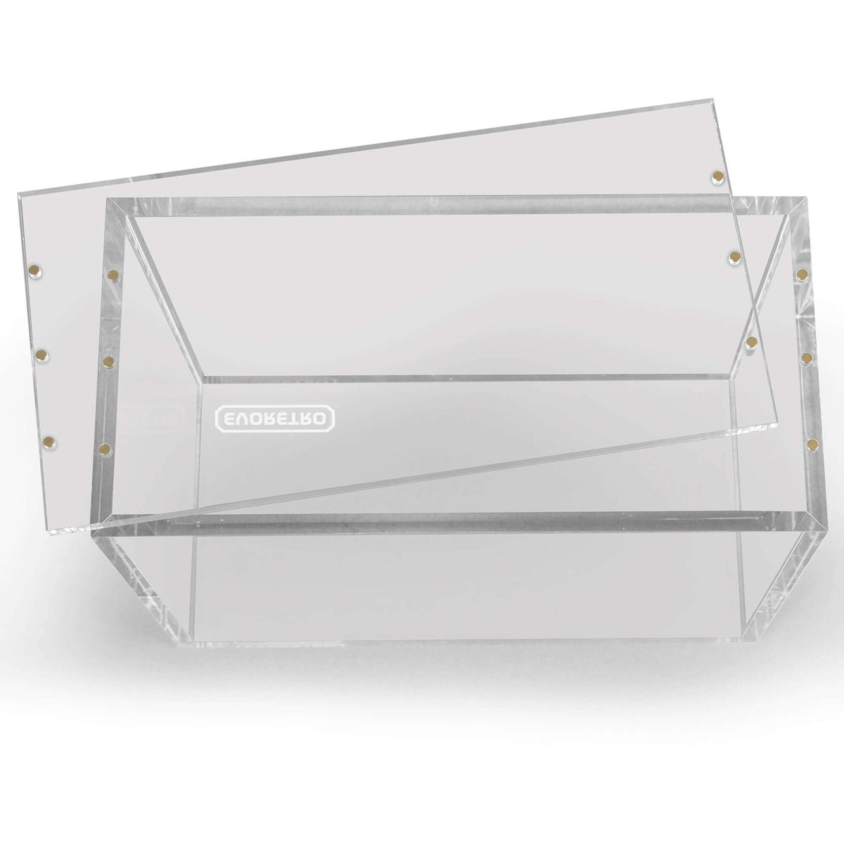 EVORETRO Acrylic Case Display for Bandai One Piece OPP 4-6 TCG Booster Box English Pack of 1-6