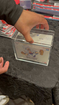 EVORETRO Acrylic Case Display for Bandai One Piece OPP 4-6 TCG Booster Box English Pack of 1-8