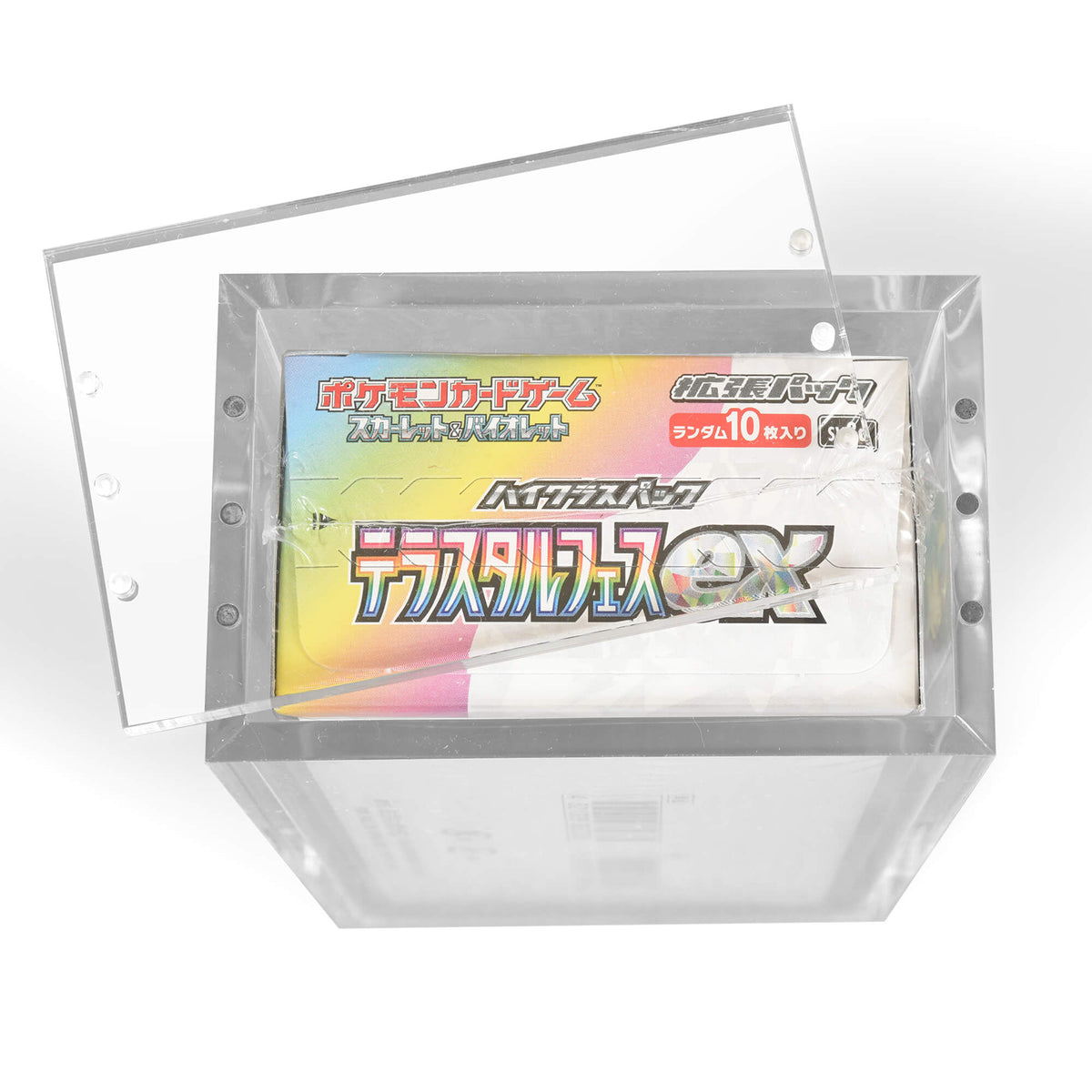 Japanese Small Booster Box EVORETRO Acrylic Case Magnetic Display-11