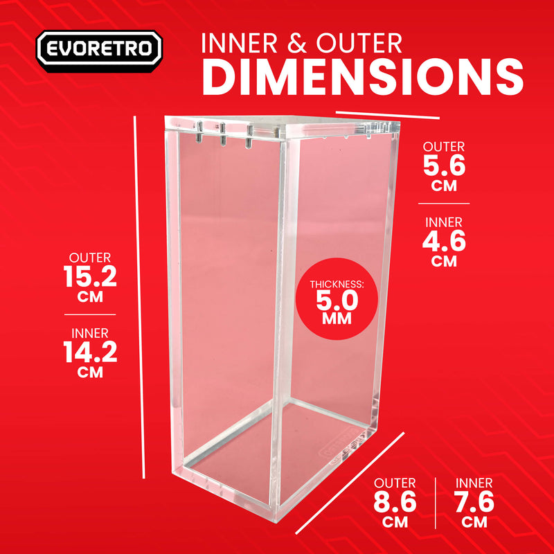 Japanese Small Booster Box EVORETRO Acrylic Case Magnetic Display-3