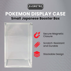 Japanese Small Booster Box EVORETRO Acrylic Case Magnetic Display-4