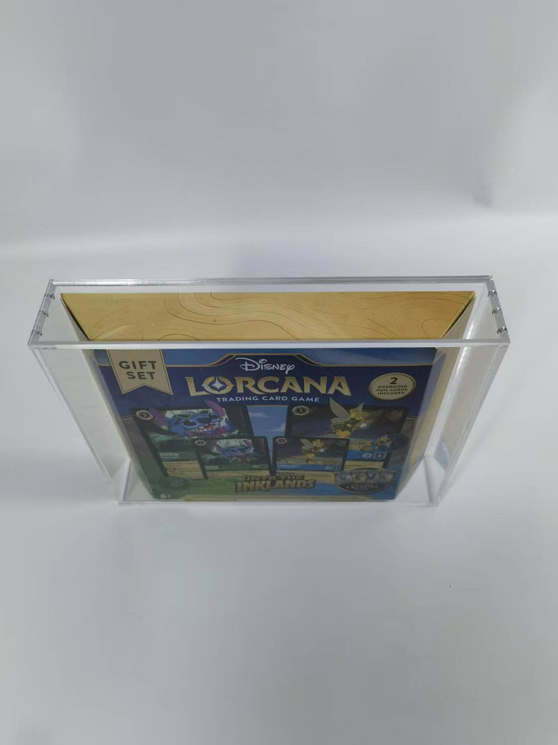 1x Lorcana Gift Set EVORETRO Display Case – 5mm Acrylic, Magnetic Lid-6