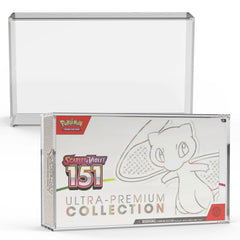 EVORETRO Acrylic Case Display for Pokemon 151 Scarlet Mega Charizard EX & Violet Ultra-Premium Collection Box-1