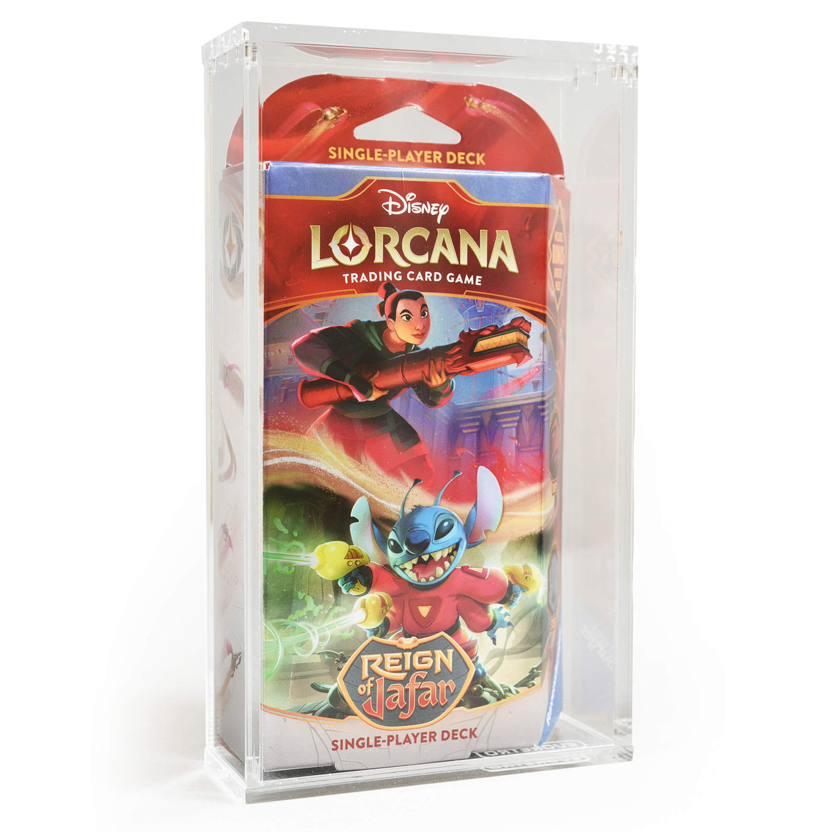 1x EVORETRO Acrylic Display Case for Lorcana Starter Deck Protective Box-3