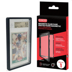 BGS Beckett EVORETRO Magnetic Slab Case – Matte Black-1