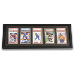 PSA Graded Wooden Frame Display with UV Glass card fit very tight ! LIQUIDATION-3