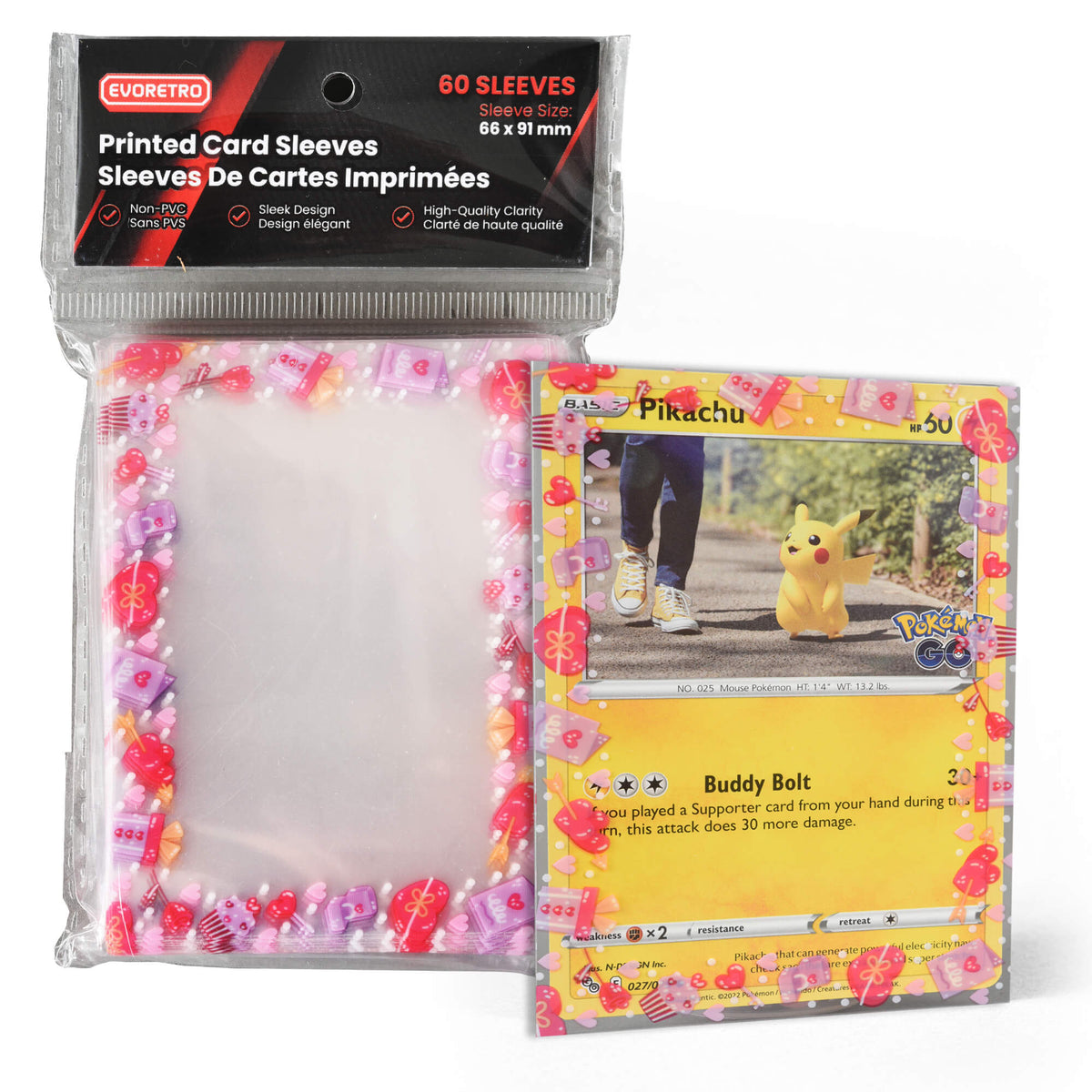 EVORETRO Printed TCG Card Sleeves – Themed Designs for Pokémon, MTG & More-10