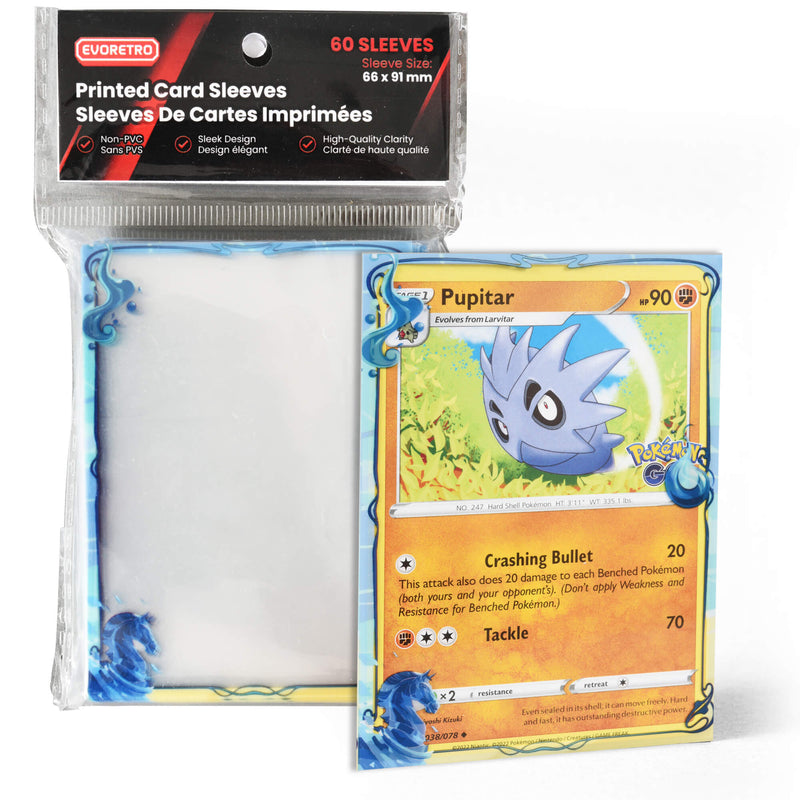 EVORETRO Printed TCG Card Sleeves – Themed Designs for Pokémon, MTG & More-27