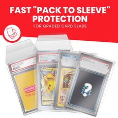 EVORETRO Graded Card Sleeves for PSA-7