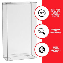 DC Multiverse McFarlane Regular (Batman Beyond - Black Box) & Mirrorverse (Box) EVORETRO PET Protector 0.40MM - Pack of 10-4