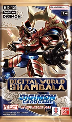 Digimon Card Game - Digital World Shambala - EX-12 - Booster Pack-1