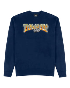 Thrasher 'Explicit' Crewneck - Royal-1