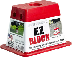ANDERSEN HITCHES | RV Accessories | Single Trailer EZ Jack Block| Leveling System | RV Stabilizer Stands | Heavy Duty Camper Level for RVs | 3621-1