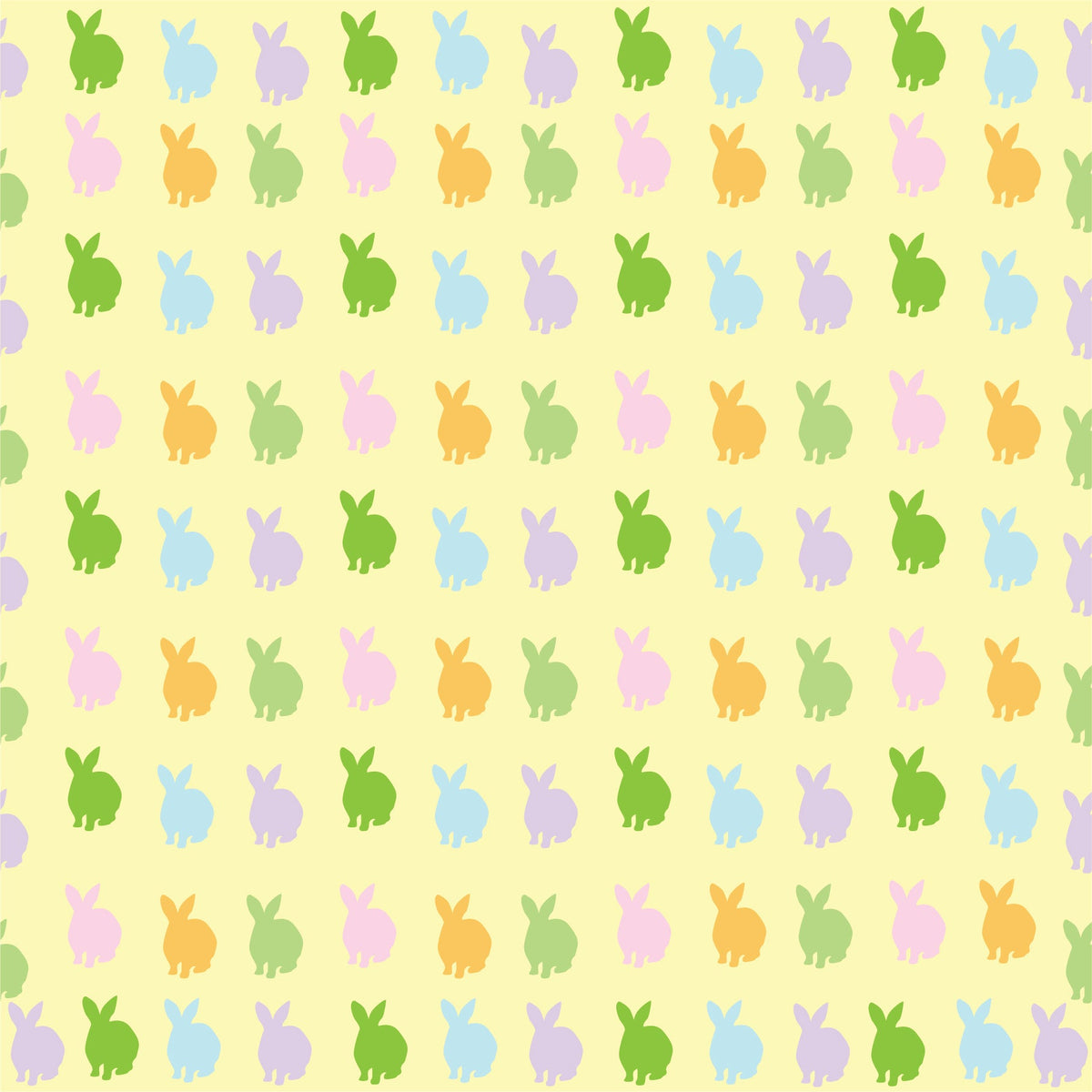 Craft HTV Easter Colorful Rabbits-1