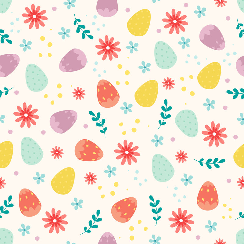 Easter Eggs Adhesive Vinyl-1