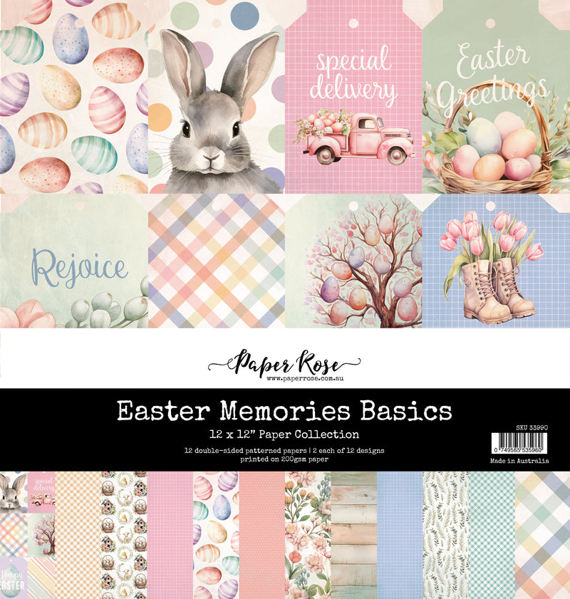 Easter Memories Basics 12x12 Paper Collection 33990-1