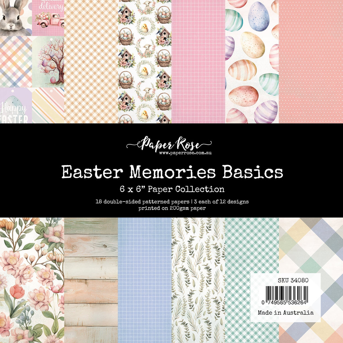 Easter Memories Basics 6x6 Paper Collection 34080-1