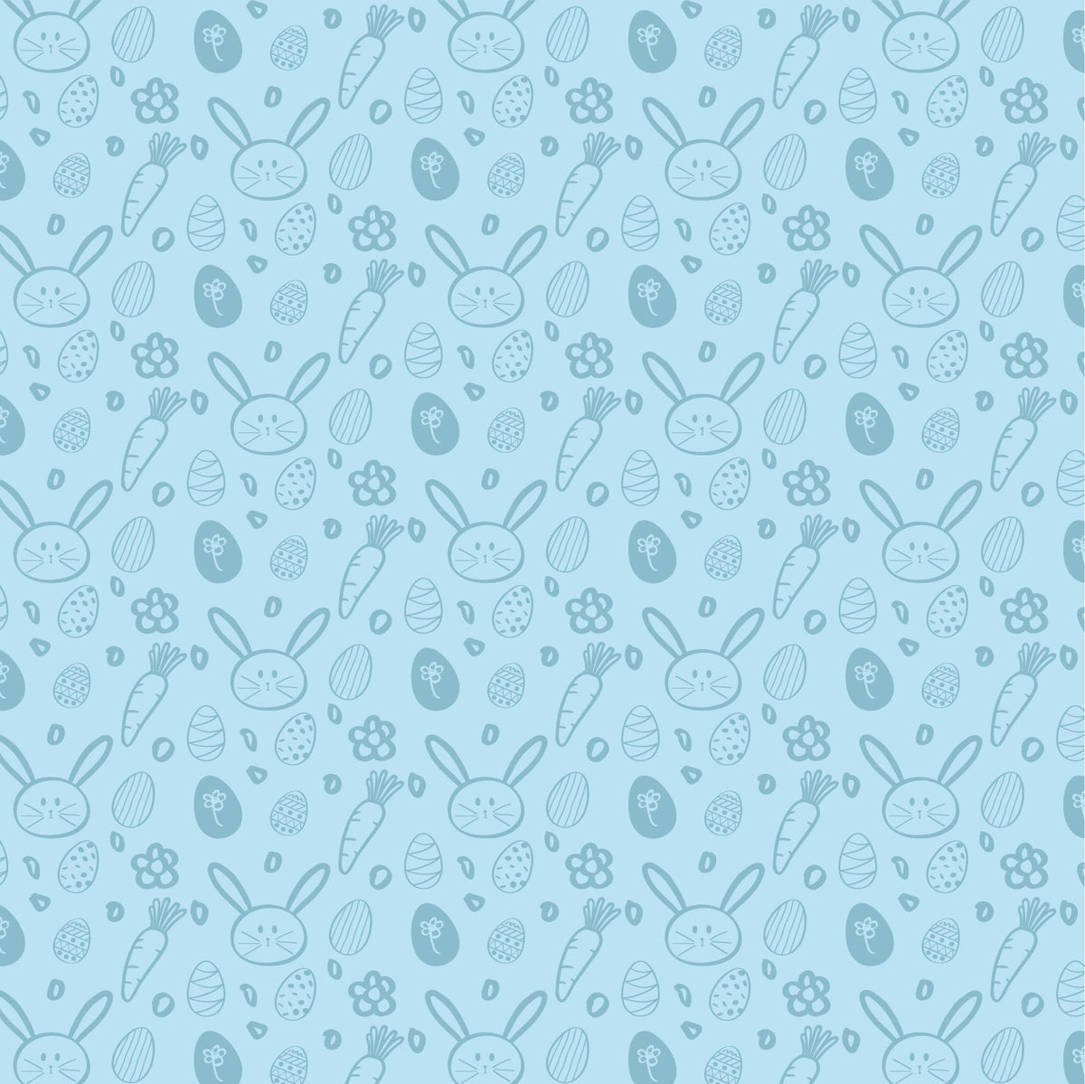 Easter Sketch Adhesive Vinyl-1