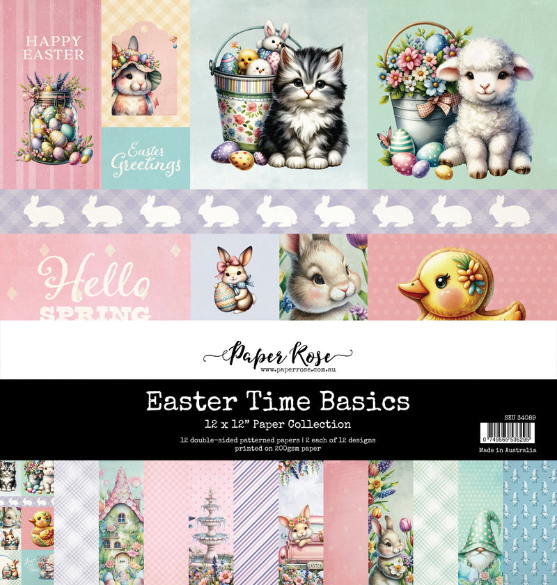 Easter Time Basics 12x12 Paper Collection 34089-1