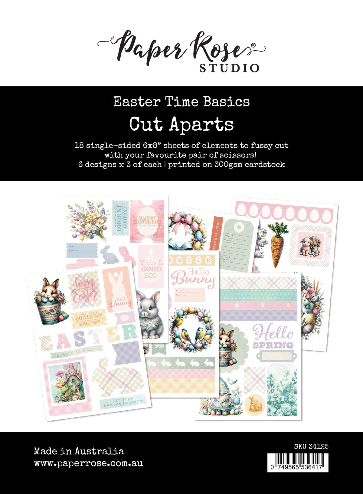 Easter Time Basics Cut Aparts 34125-1