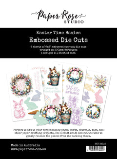 Easter Time Basics Embossed Die Cuts 34122-1