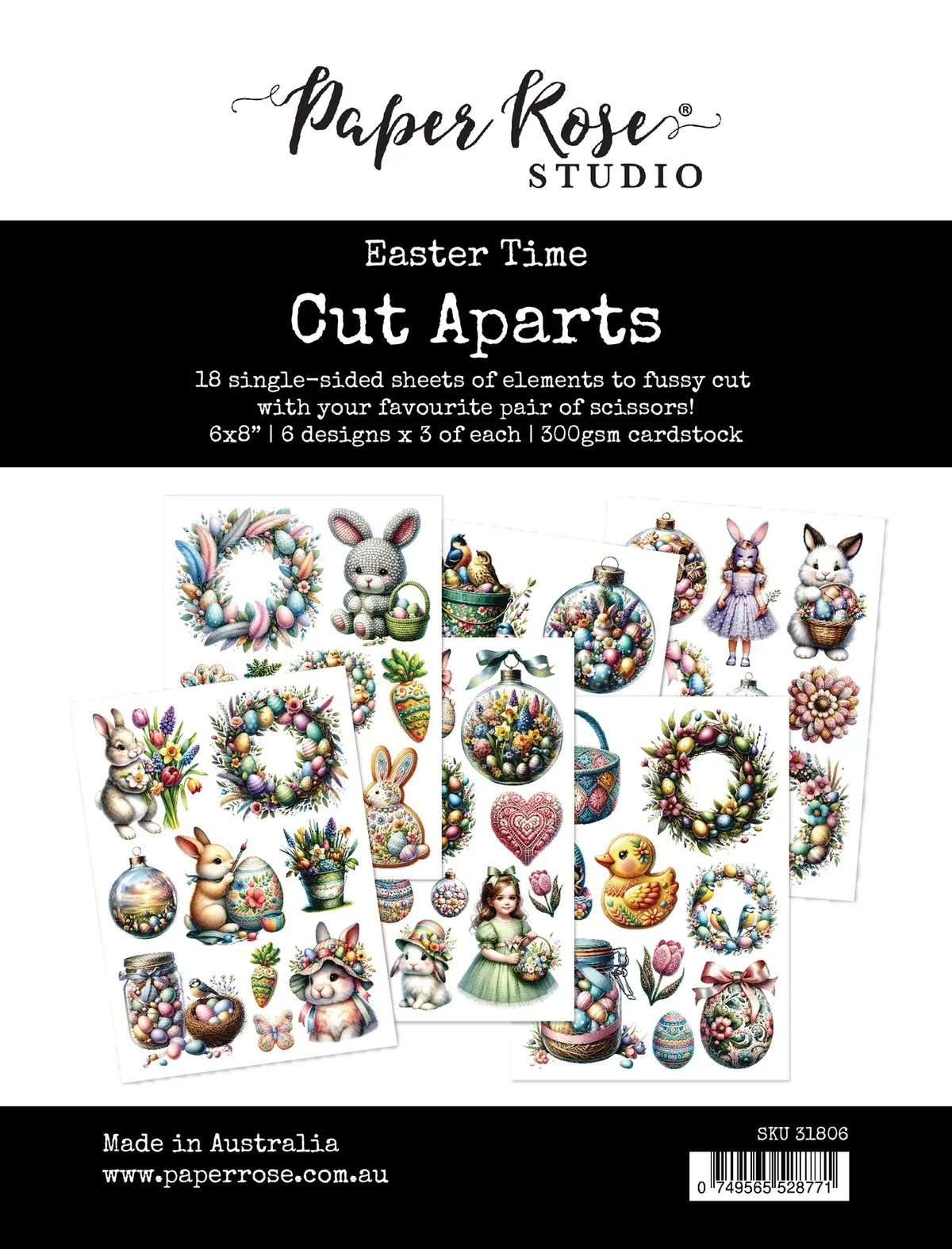Easter Time Cut Aparts Paper Pack 31806-1