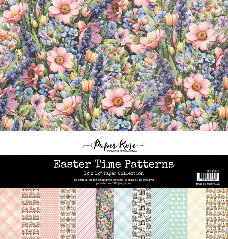 Easter Time Patterns 12x12 Paper Collection 34137-1